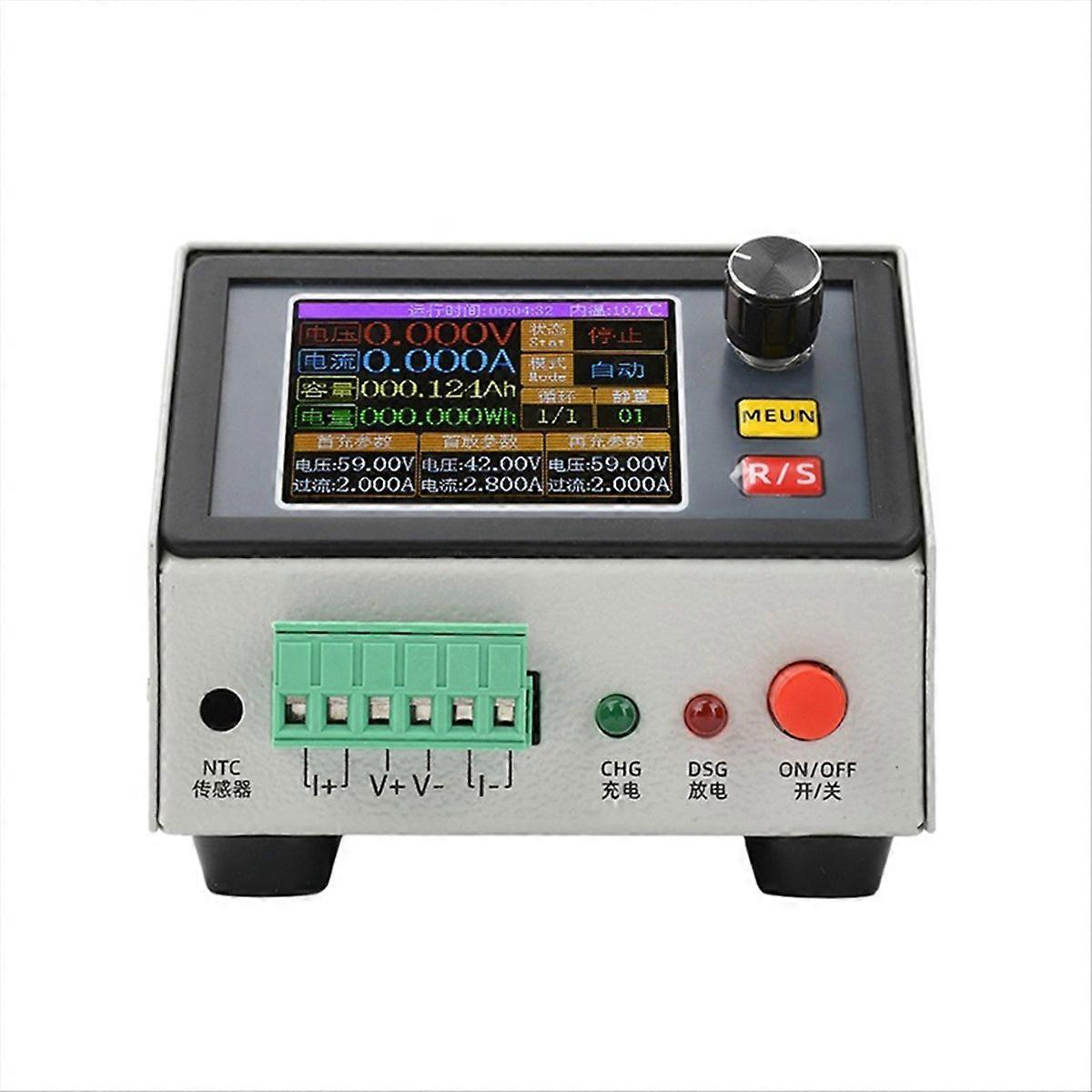 Elektronischer Cnc-lasttester (150 W, 12 V/1 A Dc), 2,4-zoll-farbdisplay, Kapazitätsmessung Für Lithium-batterien, 10 A Bis 20 A