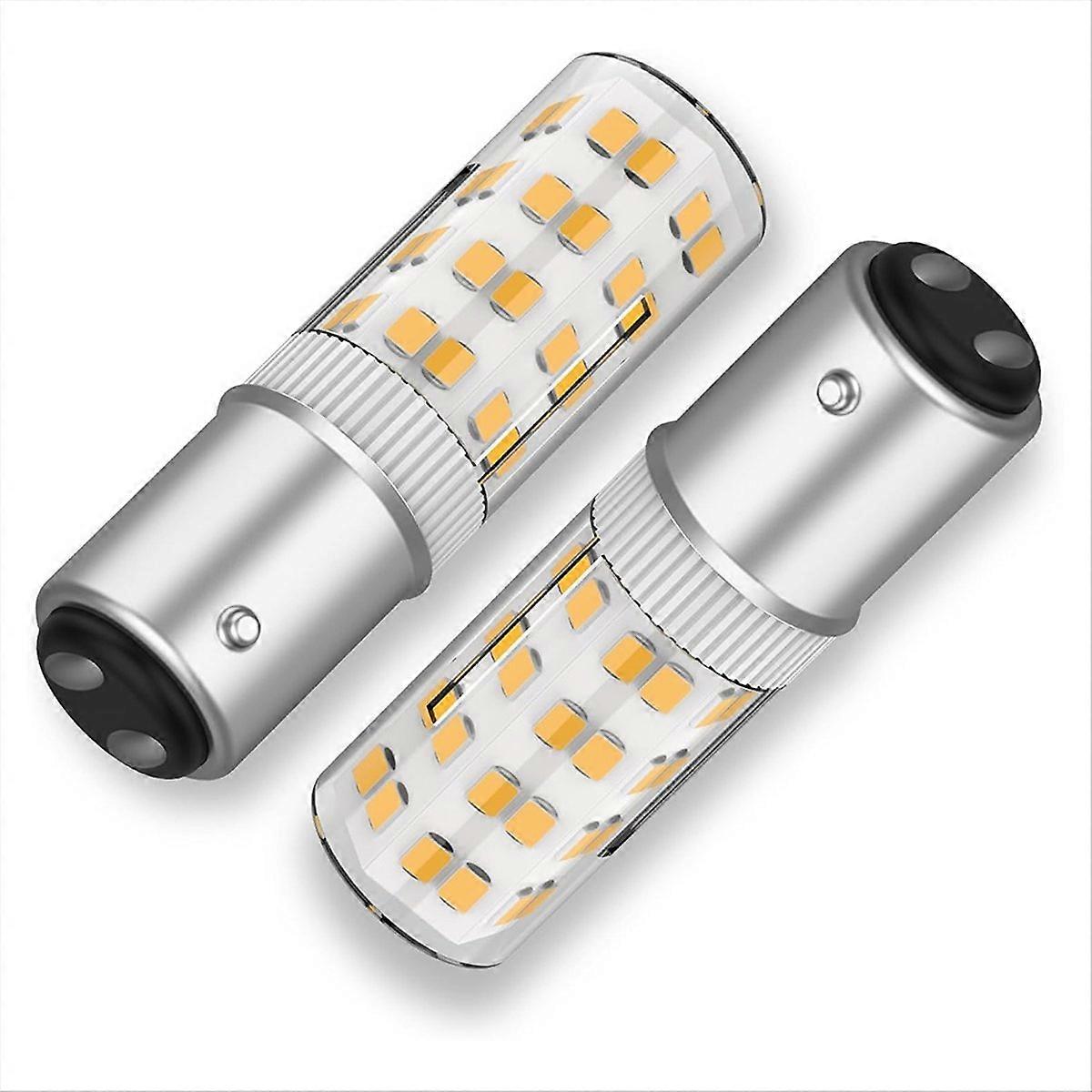 Ba15dled 120v Doppelkontakt-led-lampe, Bajonettsockel, Entspricht 50w Halogen Jd T3/t4, Ersatzlampe Für Nähmaschinen.