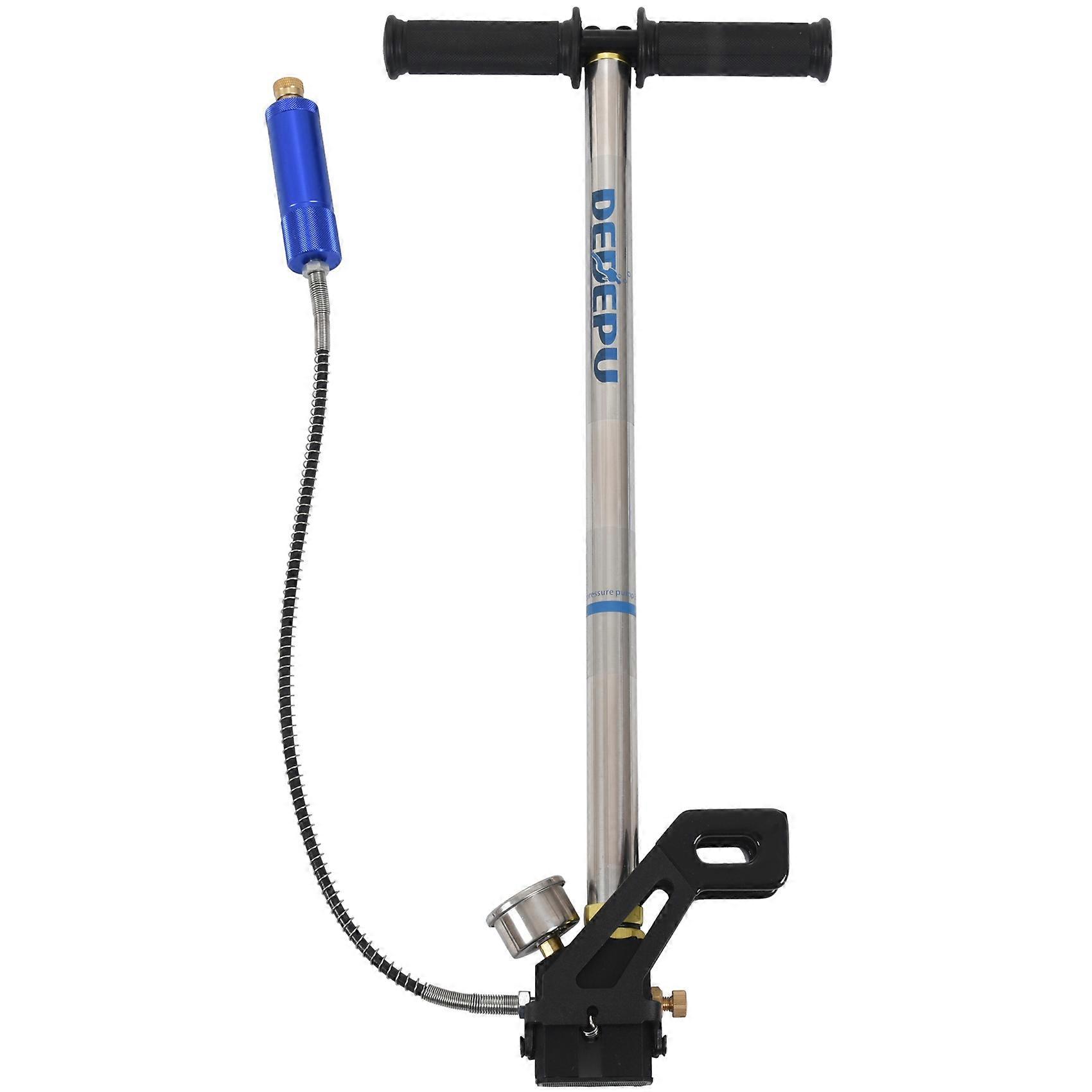 Pcp 4 Vierstufige Hochdruck-handpumpe, 30 Mpa (4500 Psi), Silber