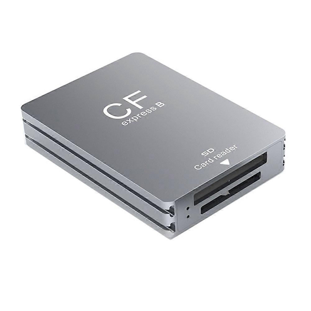 2-in-1 Cfexpress Sd-kartenleser, Tragbarer Cfexpress Usb 3.2 10 Gbit/s-leser, Dual-slot-adapter Für Sd- Und Sd-speicherkarten