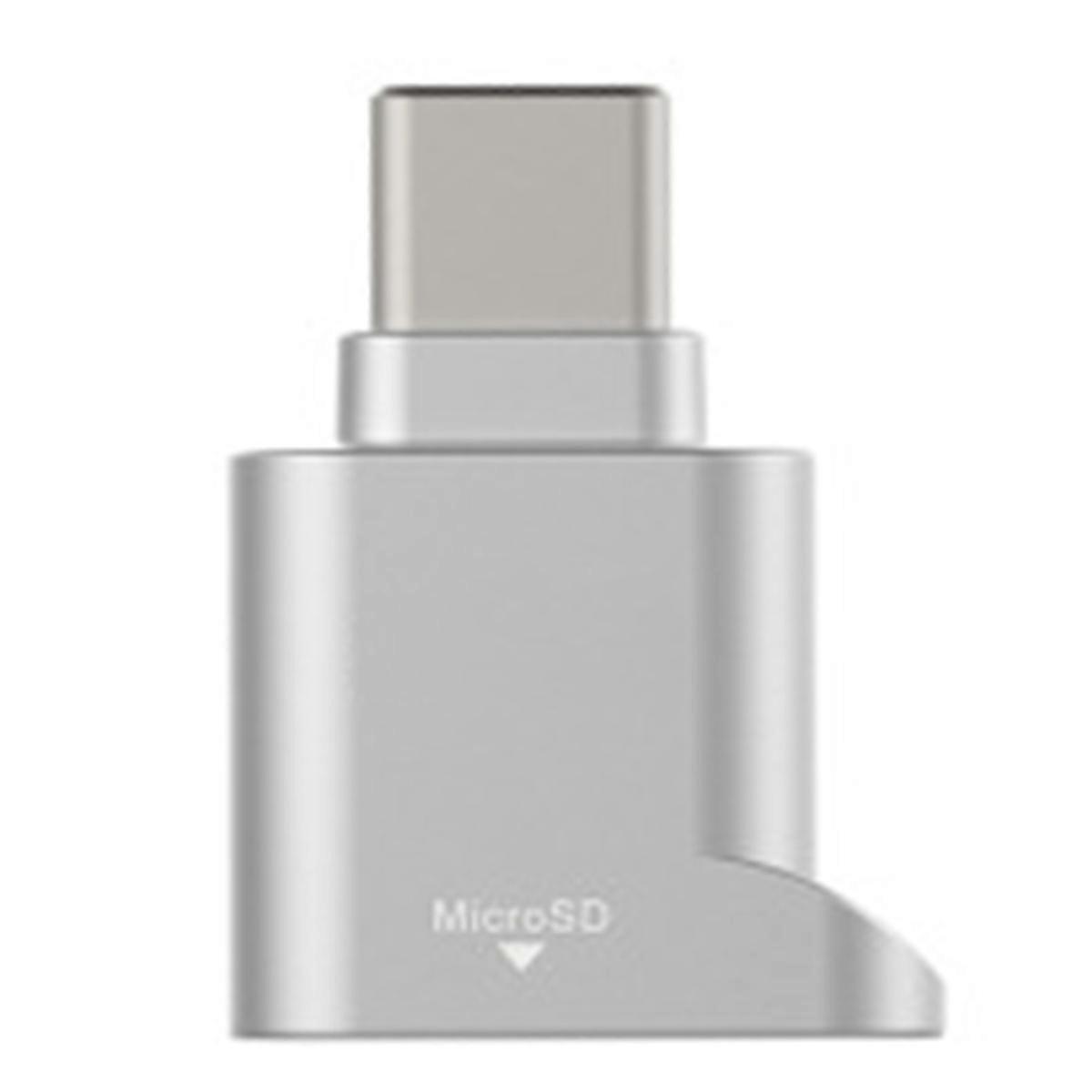 Usb-typ-c-kartenleser, Otg-adapter Für Tf- Und Microsd-speicherkarten, Kompatibel Mit Laptops Und Smartphones.
