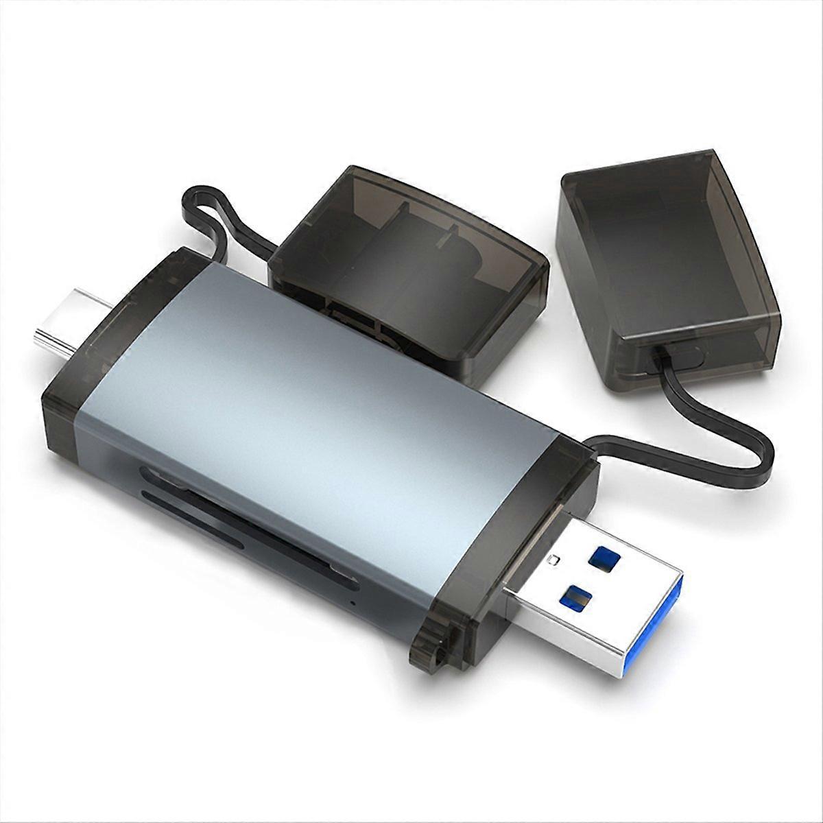 Usb 3.0 Auf Usb-c Kartenleser-adapter, Sd 4.0 + Tf 4.0 Speicherkartenleser, Otg-adapter, Hochgeschwindigkeitszubehör Für Missionen