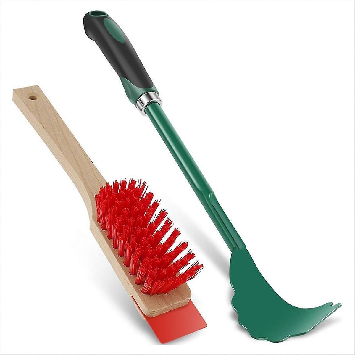 Mähdeck, Scheuerbürste, Bürste Mit Steifen Borsten, Mähdeck Für Die Rasenmäherwartung Und Gartenarbeit