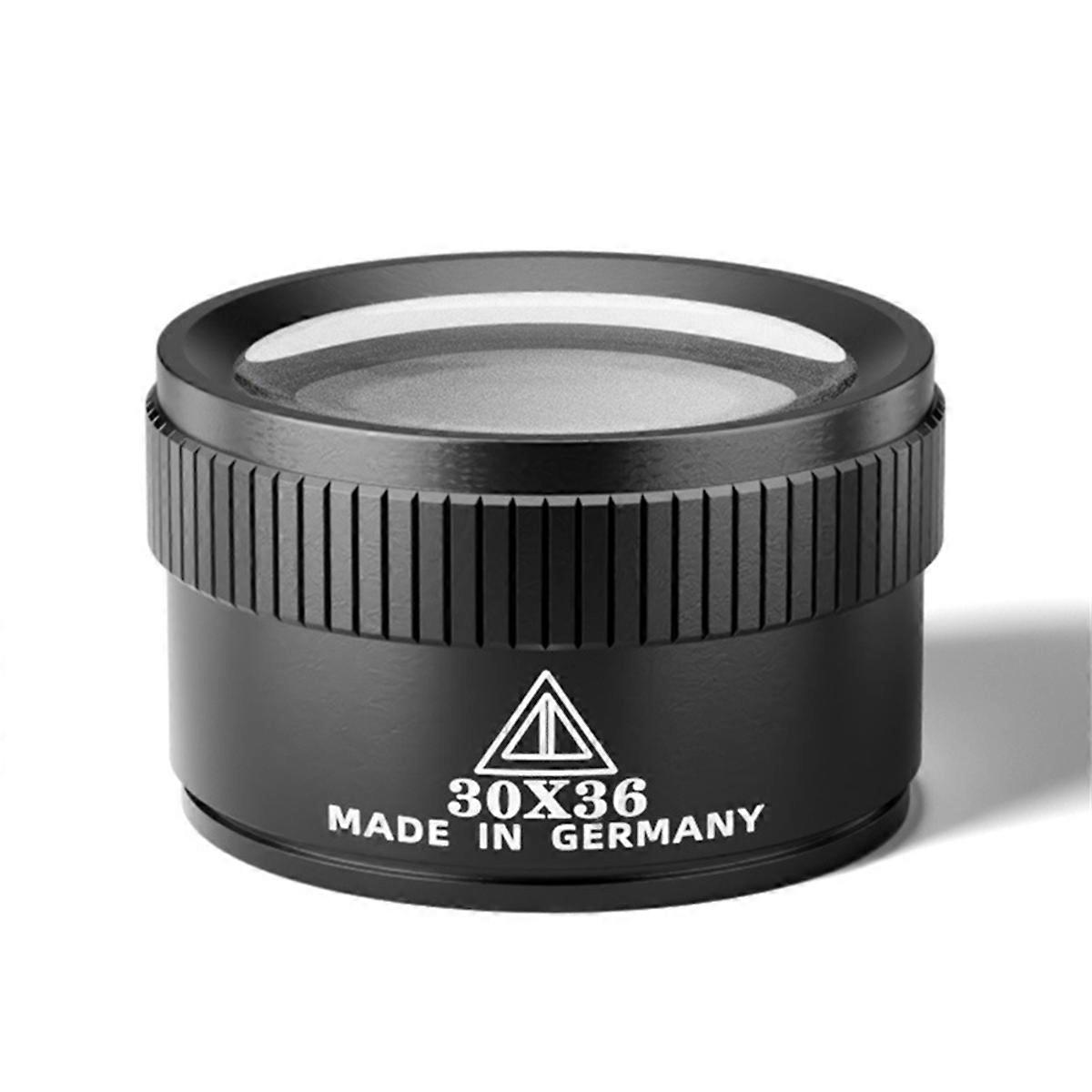 Doppellinsenlupe 30x36 Mm Für Präzisionsarbeiten, Uhrenlupe, Münz- Und Briefmarkenlupe, Schmucklupe