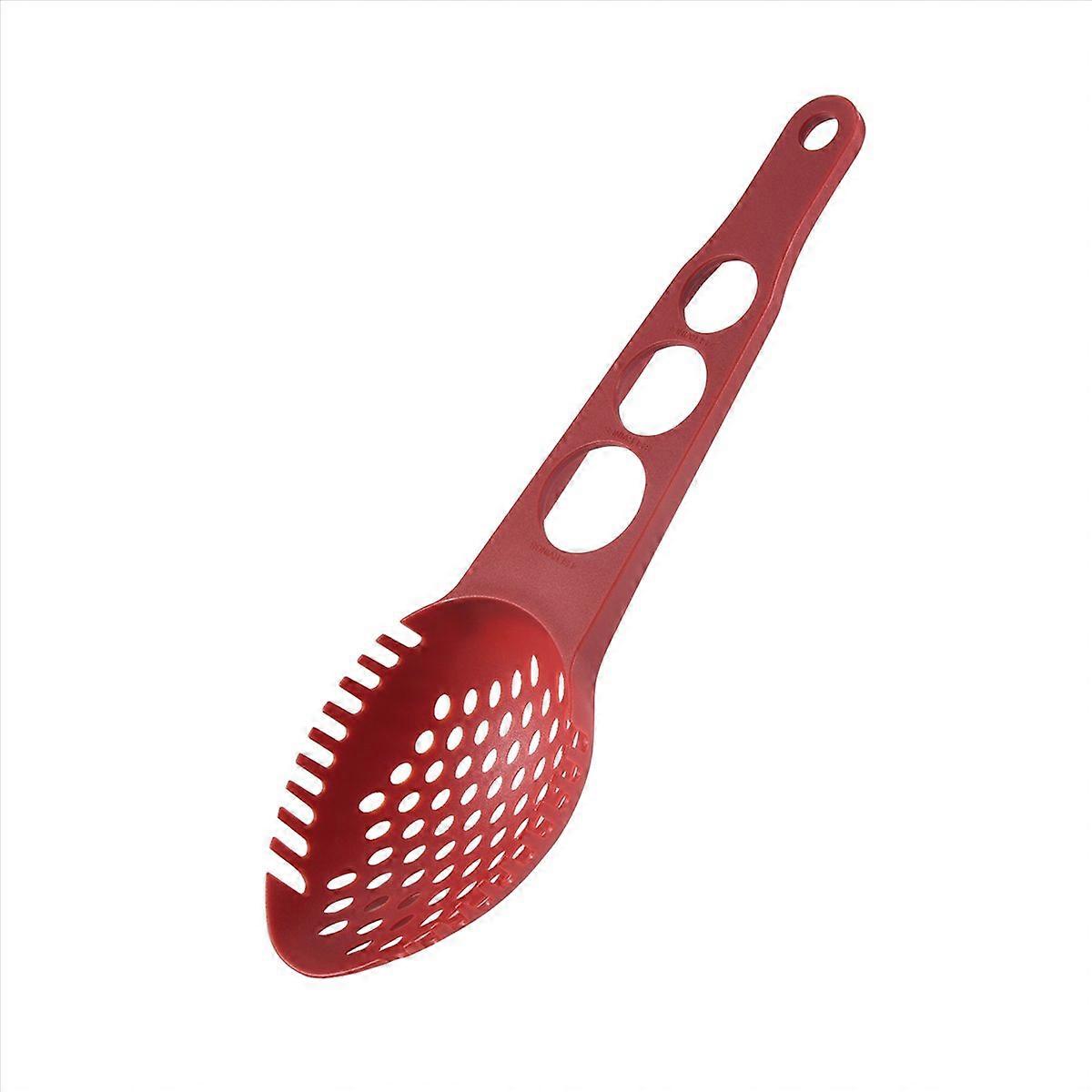 Antihaftbeschichteter Spaghettilöffel Aus Nylon, Perforiertes Sieb