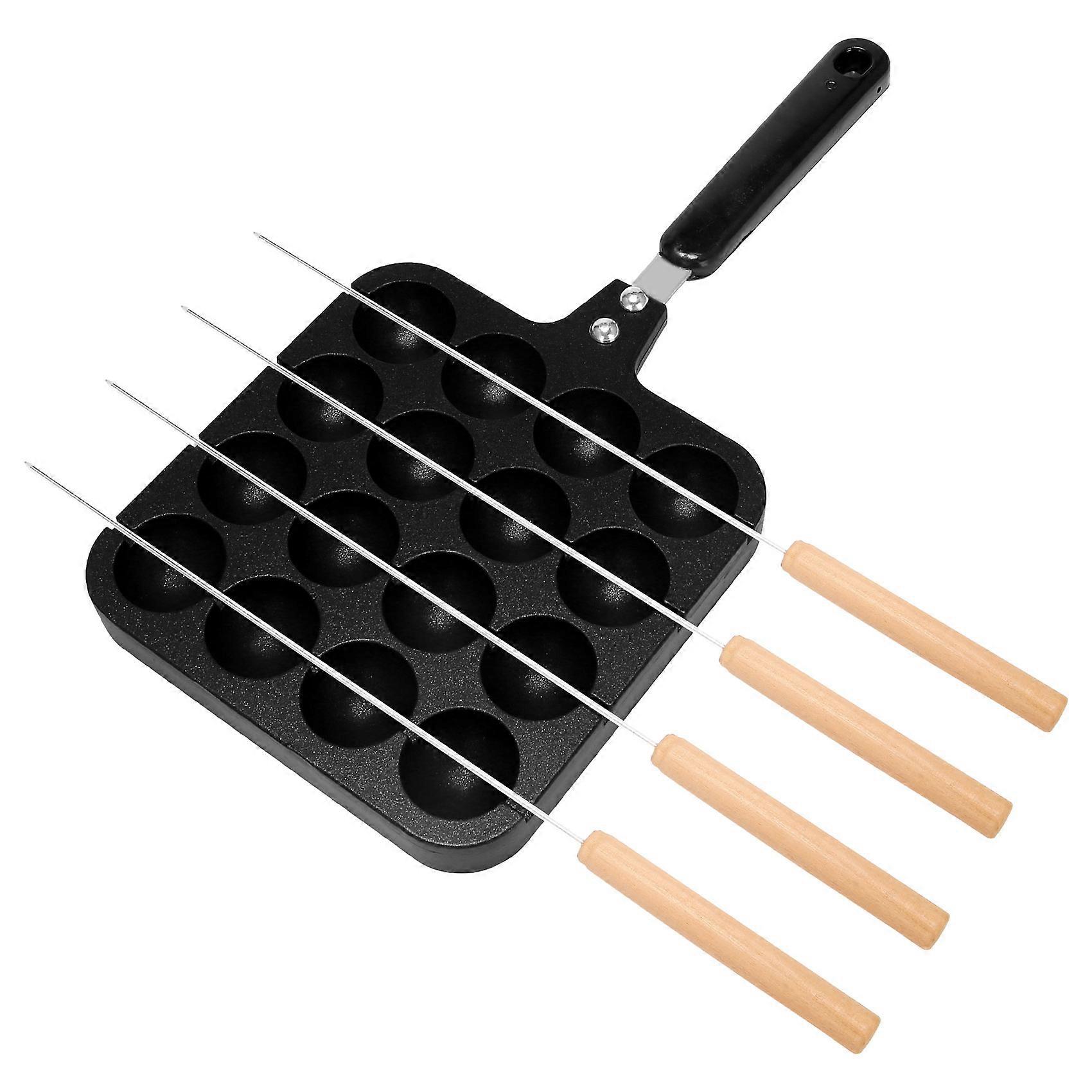 Takoyaki-backblech Mit 16 Mulden – Küchenutensilien