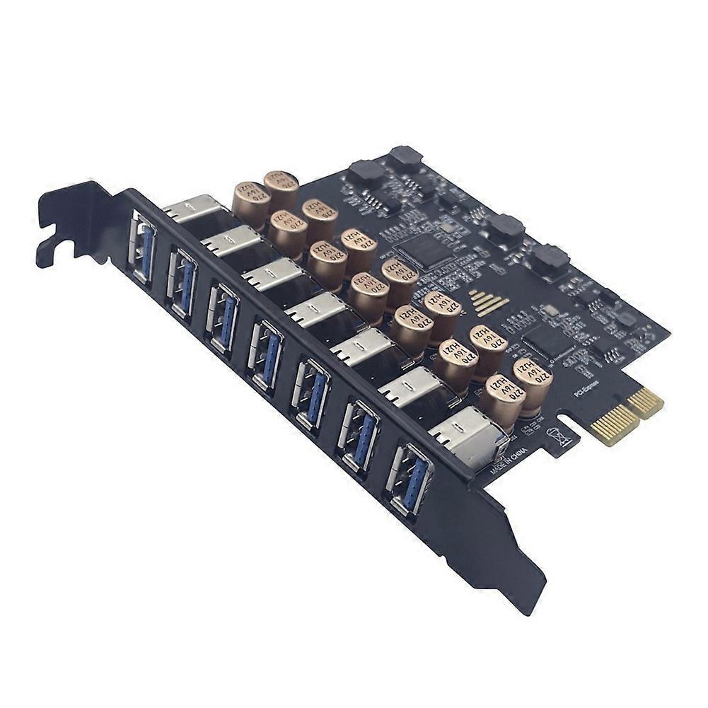 7-port Usb 3.0 Pci-e Erweiterungskarte, Externer Usb 3.0 Hub, Pci-e Adapter, Pci Express Karte Für Desktop-pc