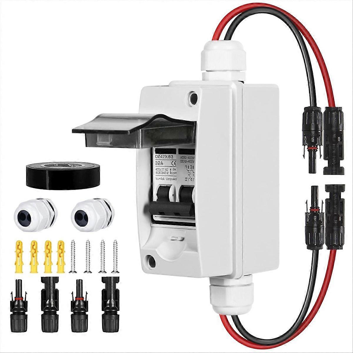 32-a-wechselstrom-solarpanel-trennschalter, 400-v-solar-abschaltschalter