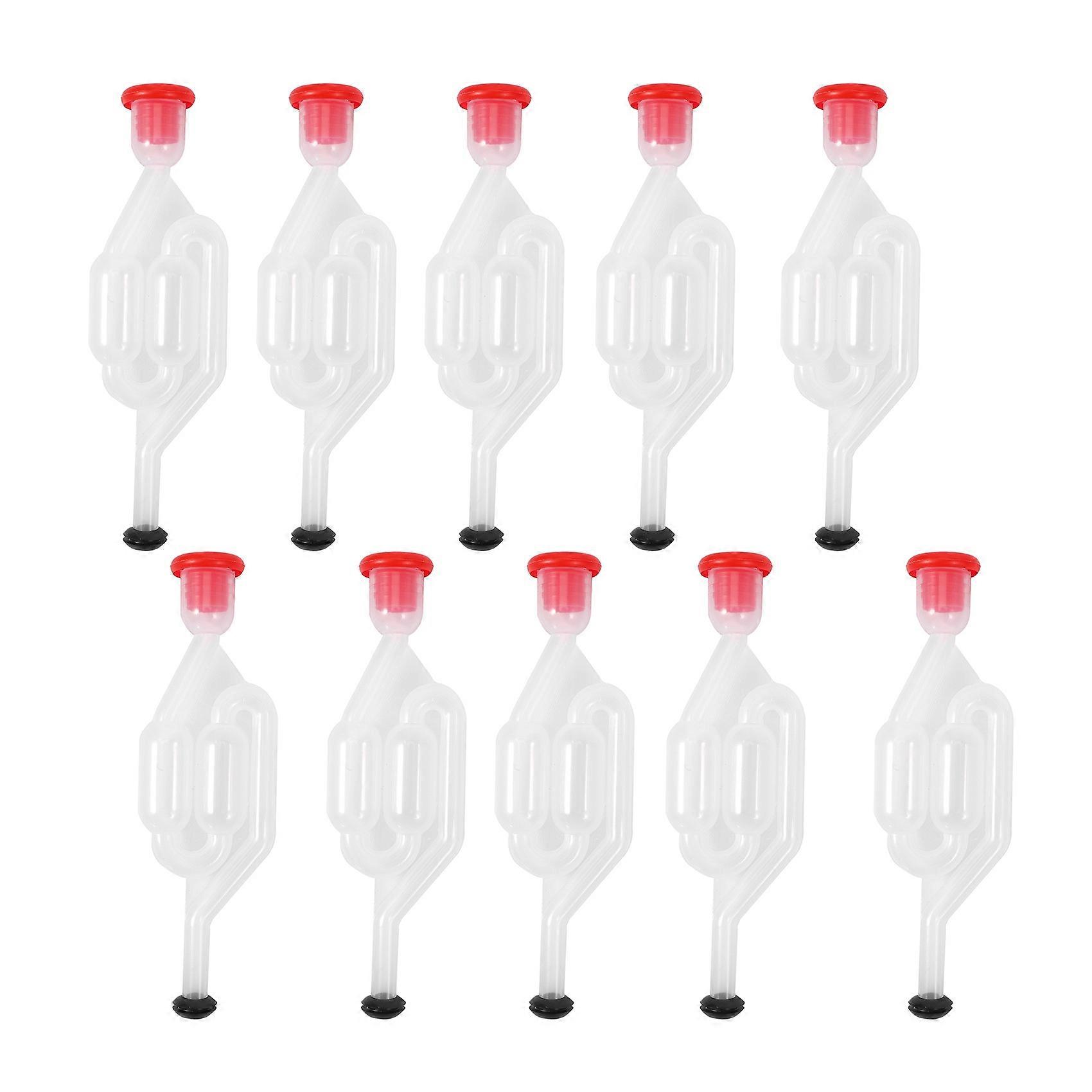 Set Mit 10 Rückschlagventilen Für Die Weinherstellung, Dichtungen Und Gärspund, Brauzubehör