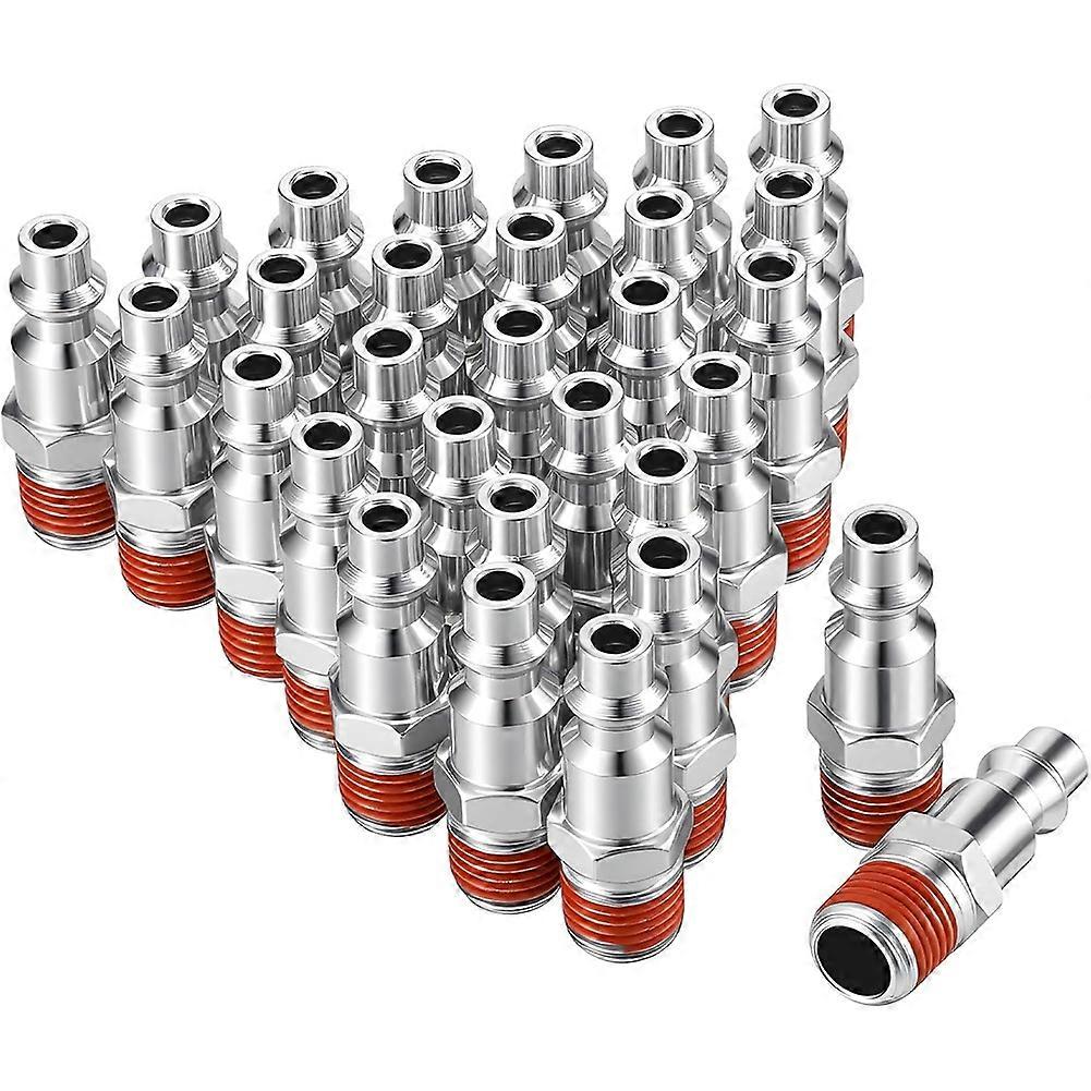 30-teiliges Npt 1/4"-industrie-verschraubungsset, 1/4"-pneumatikverschraubungen, Kupplungs- Und Anschlussset Für Luftkompressoren