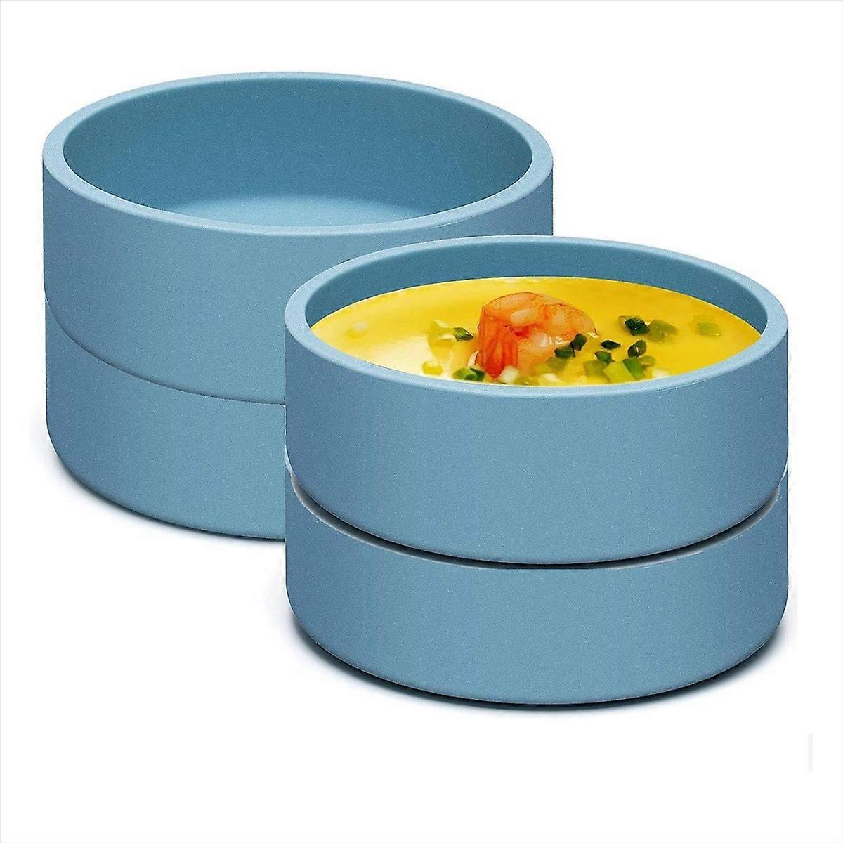Einzelne Eierformen Für Heißluftfritteuse Und Mikrowelle, Blau, 4er-set