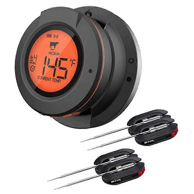 Kabelloses Digitales Bluetooth-fleischthermometer Für Backofen Und Grill, Ideal Für Fleischgerichte.
