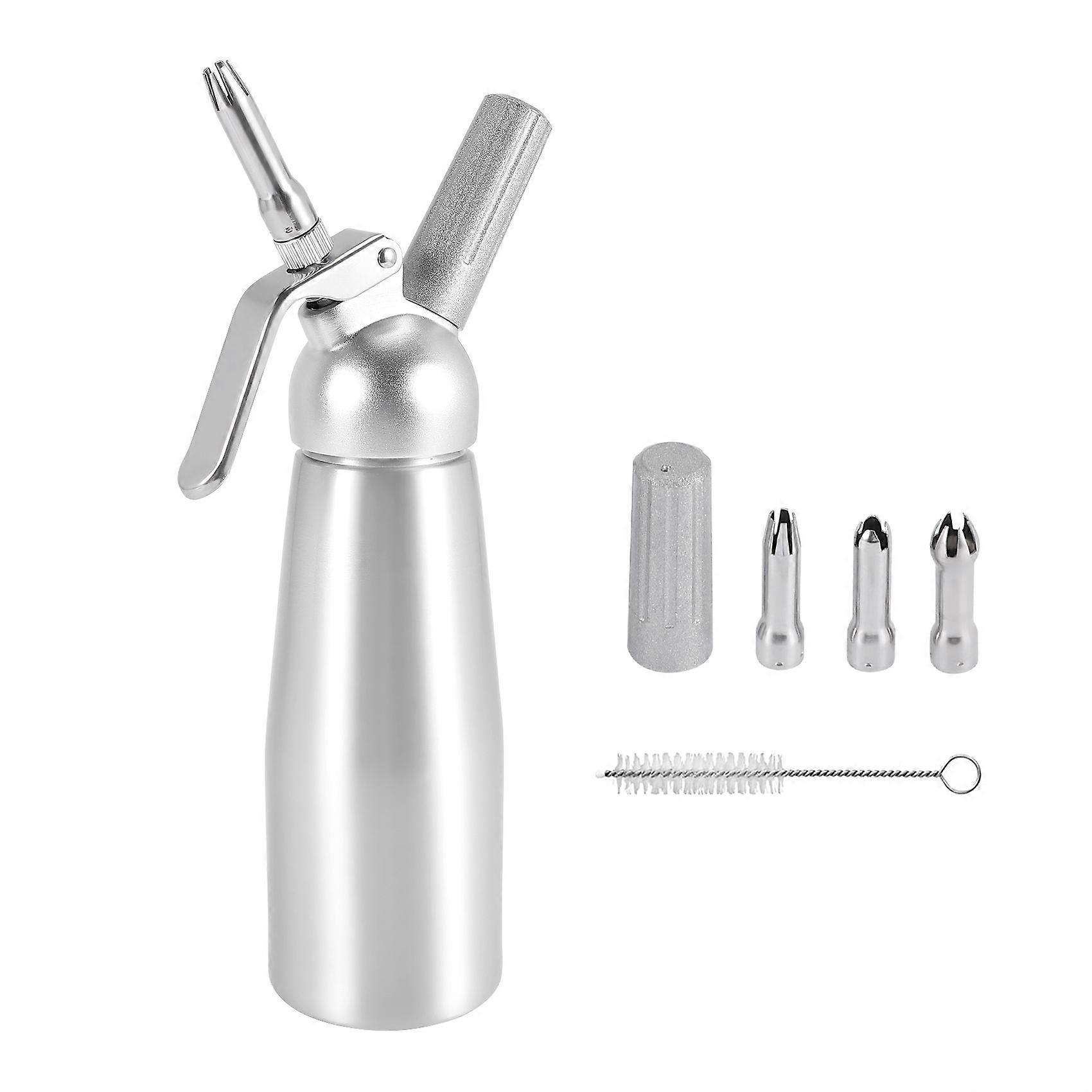 Professioneller Sahnespender Aus Edelstahl, 500 Ml Fassungsvermögen