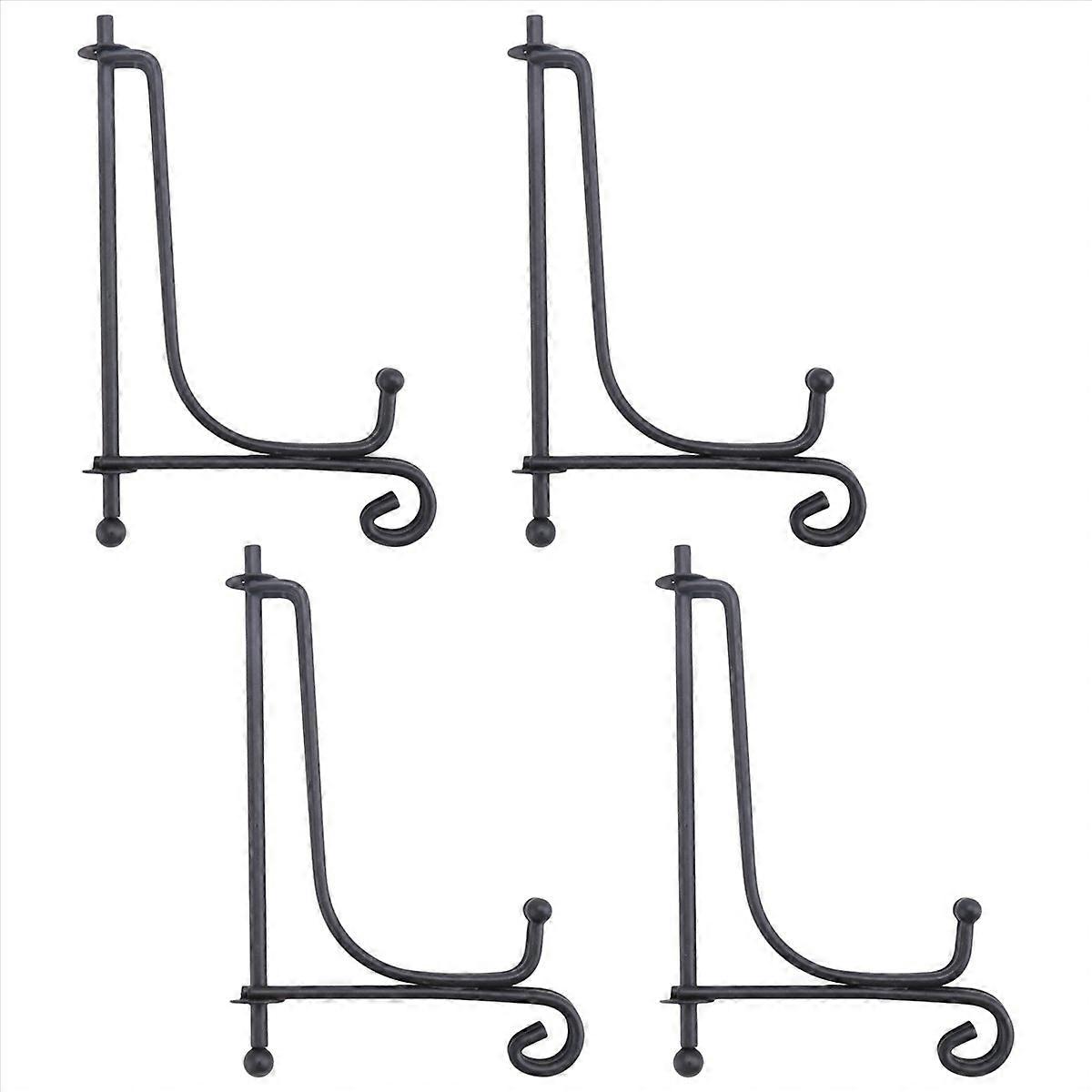 (4er-set) Staffelei-tellerständer, 10 Cm Tellerhalter