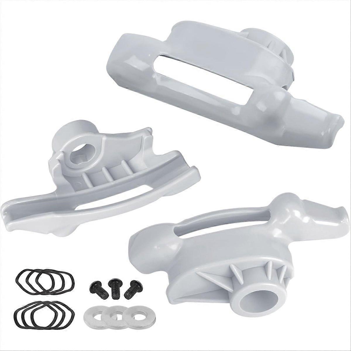 Tc184432 Grauer Nylon-montage-/demontagekopf-satz, Ersatz Für Duck Head Niederquerschnitts-reifenkopf Par8184426-184432 (3er-pack)