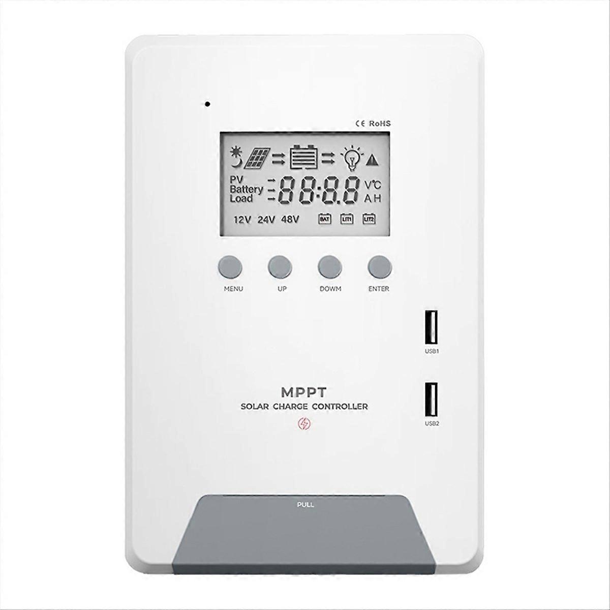 Mppt-solarladeregler Mit Display Für Solarbetriebene Smart Homes