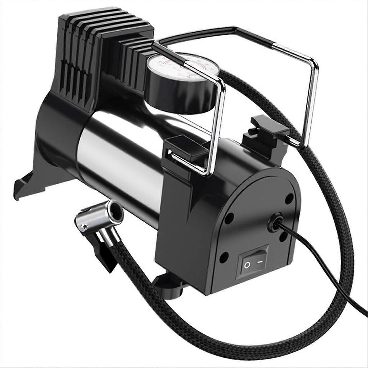 Tragbarer Elektrischer Reifenfüller Mit 12-v-kompressor Für Fahrzeuge