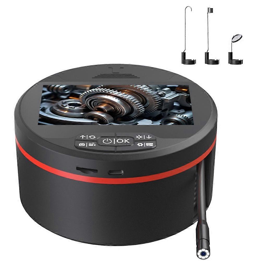 Industrielle Endoskopkamera Mit 4,3-zoll-lcd-bildschirm, Hd-digitalendoskop, Wasserdichte Ip67-rohrinspektionskamera Mit 8 Leds
