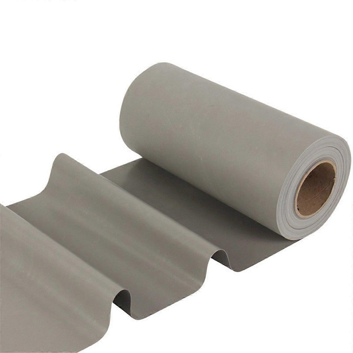 Isoliergewebe Aus Silikon, 300 Mm Breit, Weiches Graues Silikongewebe, Klebstofffreies Wärmeleitpad (1 M)