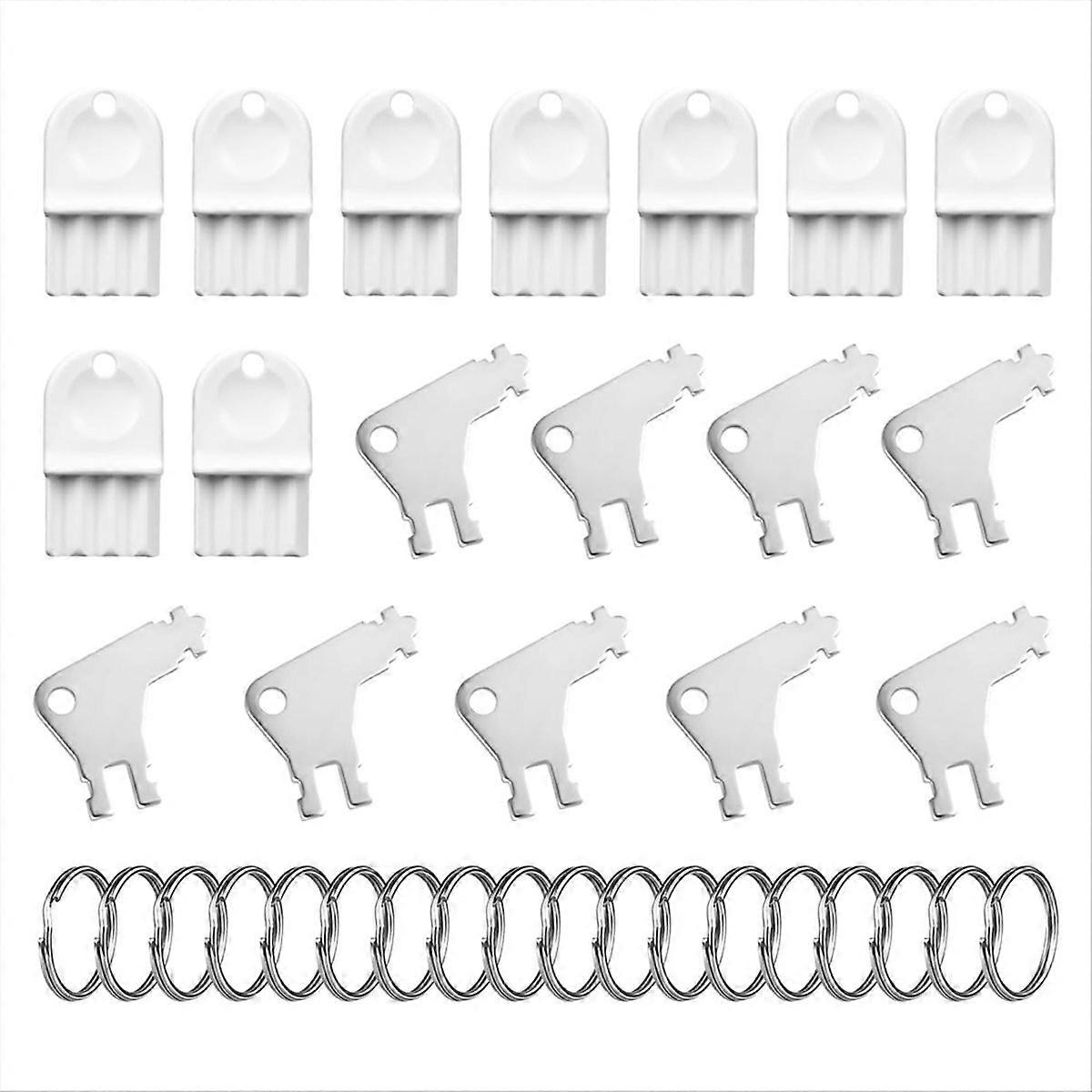 Set Mit 18 Schlüsseln Für Papierhandtuchspender, Universalschlüssel Für Toilettenpapierspender