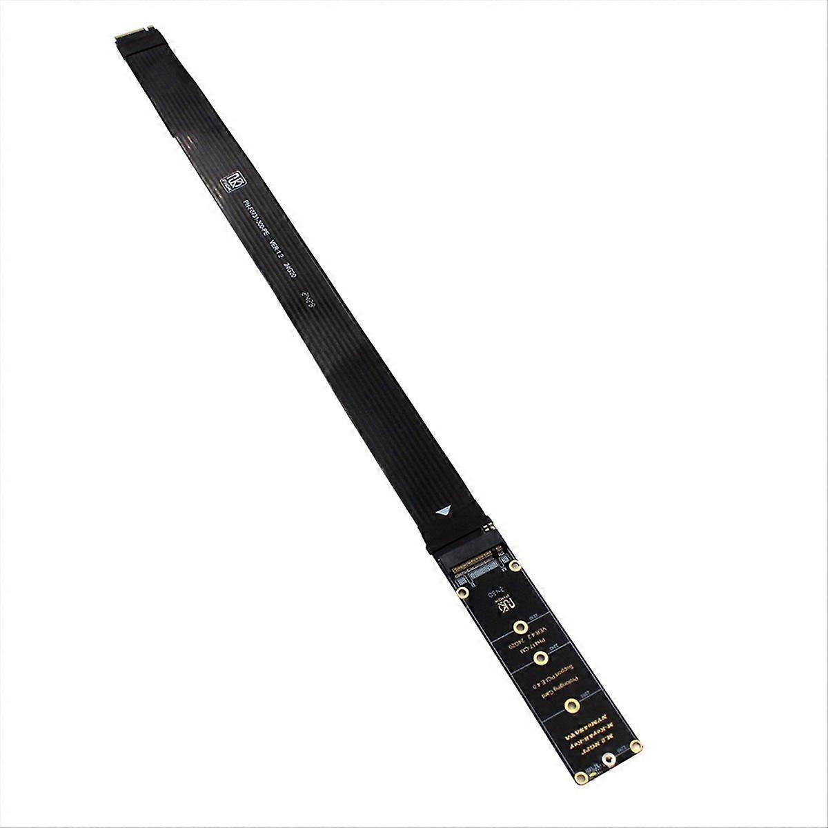 M.2 Nvme Ssd Pcie 4.0 X4 M-key-verlängerungskabel, Schnelle Datenübertragung, Flexibel, Für M.2 Ngff Ssds