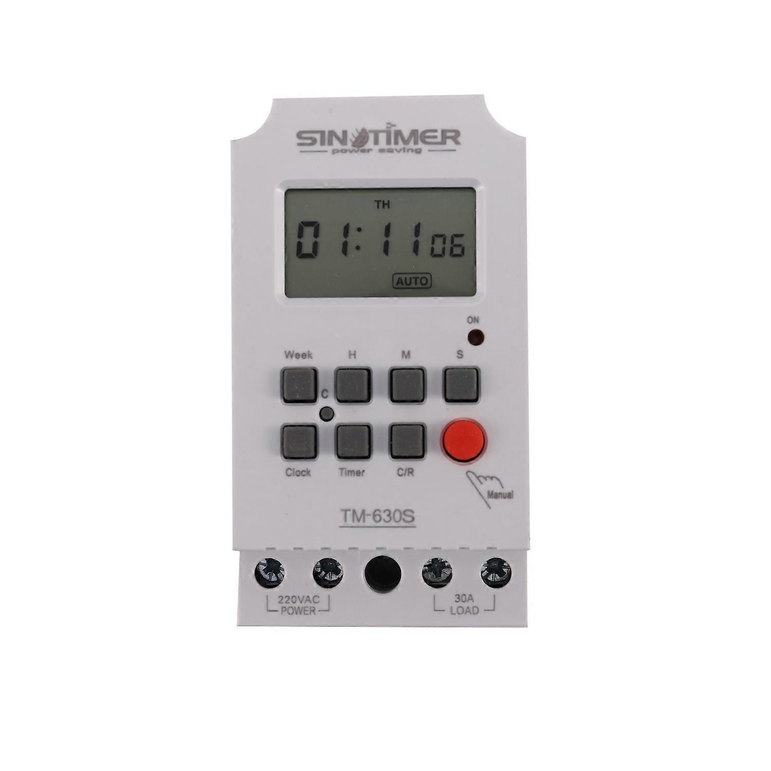 Tm630s-2 220v Timer Mit Sekundenanzeige Und Großem Display