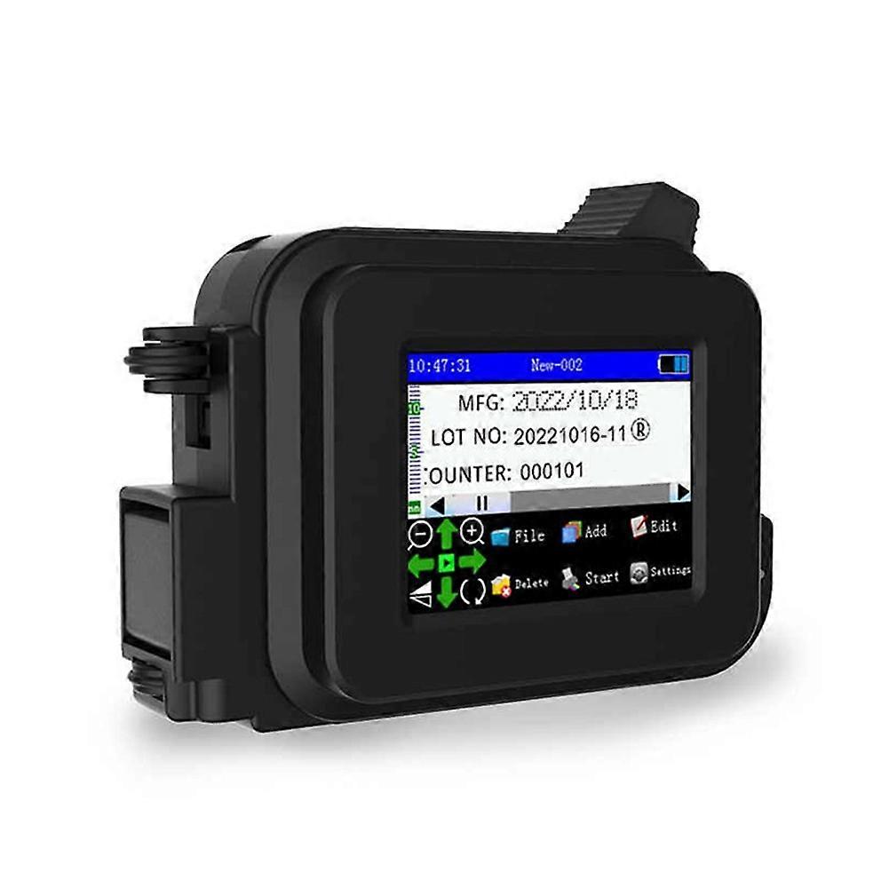 Mini-tragbarer 12,7-mm-drucker, Hand-tintenstrahldrucker, Textkodierungsgerät, Qr-code, Barcode, Chargennummer, Logo Und Bild, Us-stecker