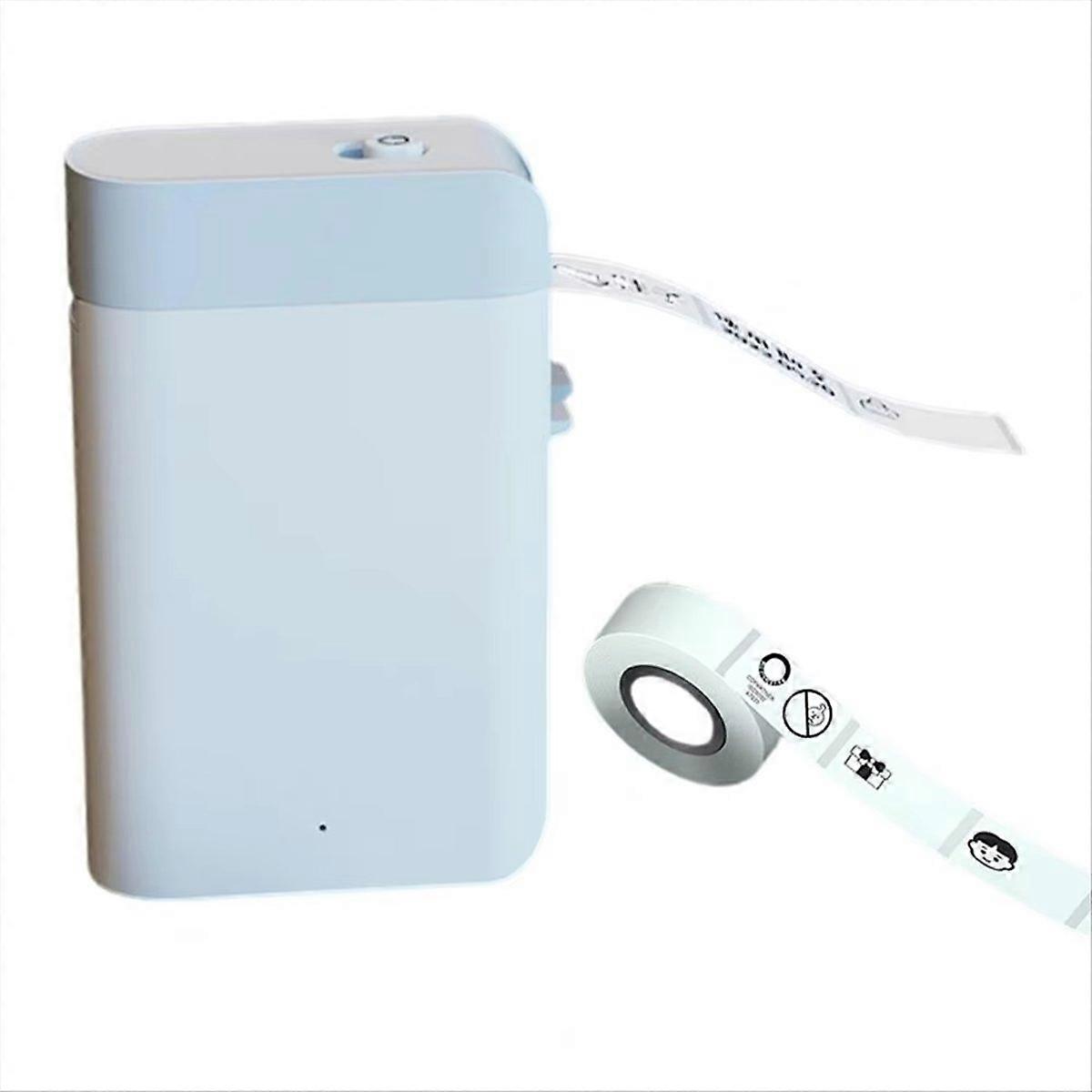 Mini-bluetooth-etikettendrucker Mit Akku Und Integriertem Etikettenschneider
