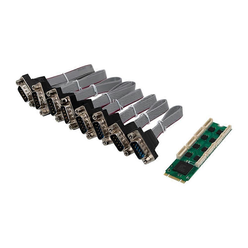 8-port Rs232 Serielle Karte M.2 Xr17v358 8s M2 B+m Schlüssel Zu 8-port Rs232 Serieller Erweiterungskarte, Riser-karte, Com-controller