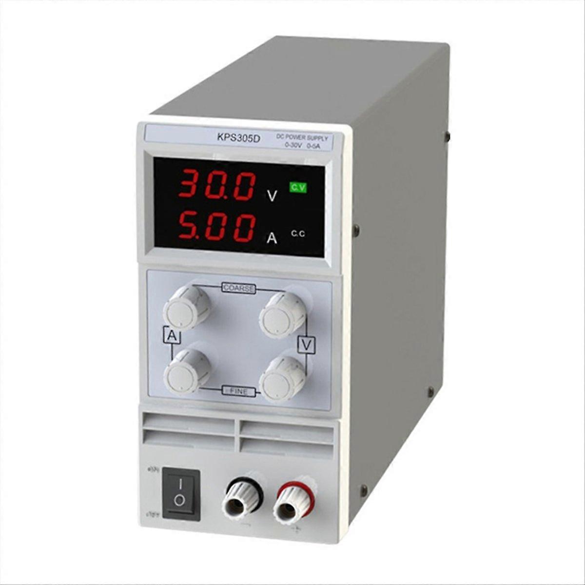 Einstellbarer 30v 5a Gleichstrom-spannungsstabilisator, Schaltregler, Variables Netzteil Für Laboranwendungen, Eu-stecker Für Heimwerkerprojekte