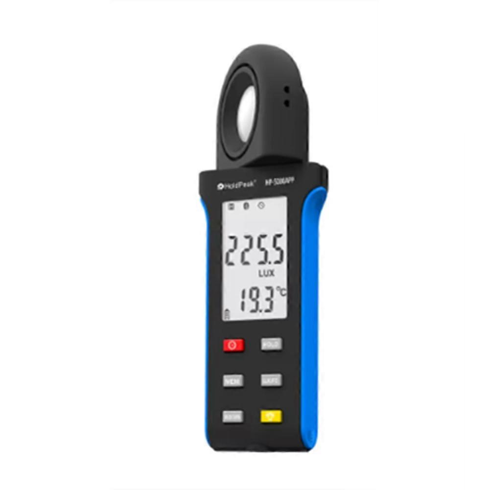 Holdpeak Luxmeter Mit Mobiler App: Vielseitig, Präzise Und Funktionsreich Für Professionelle Lichtmessung Und -analyse