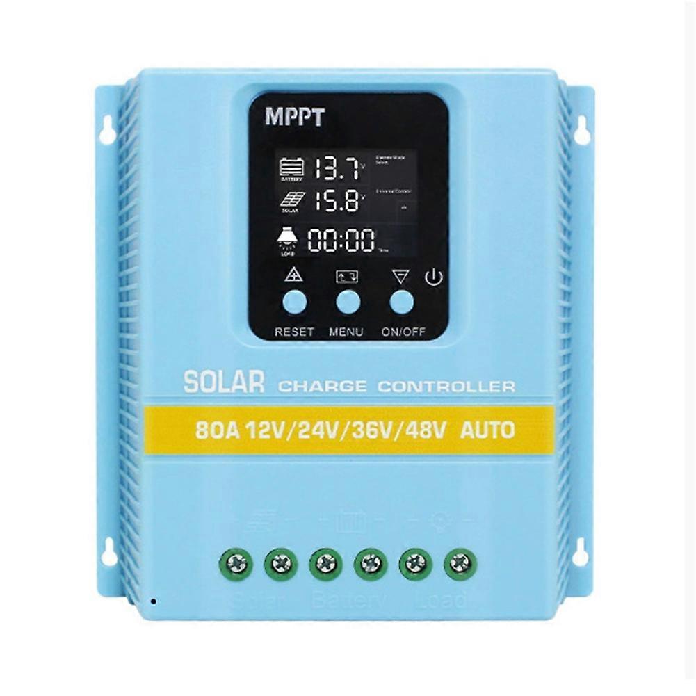 Mppt-solarladeregler 12 V, 24 V, 36 V, 48 V, Automatische Erkennung, 80 A