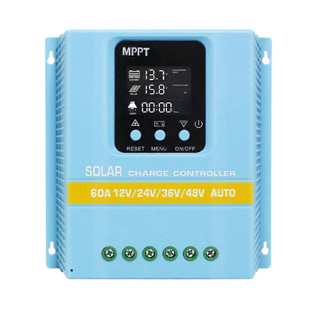 Mppt-solarladeregler 12 V, 24 V, 36 V, 48 V, Automatische Erkennung, 60 A