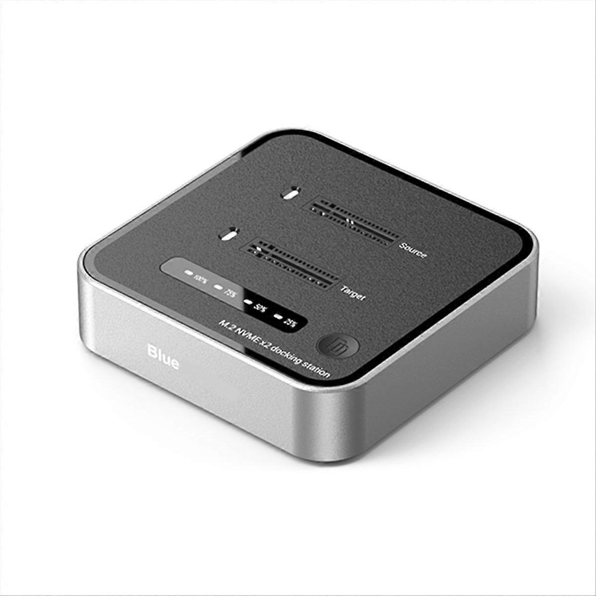 Dual-bay M.2 20gbps Ssd-dockingstation, Usb-c Zu Nvme Pcie, Offline-ssd-dockinganschluss Zum Klonen.