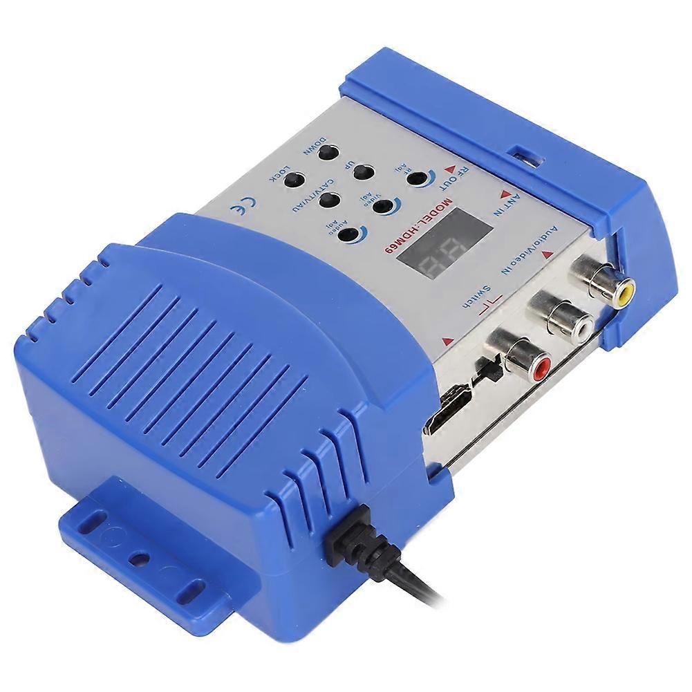 Hd Pal Ntsc Modulator, Av Zu Rf Konverter Kompatibel Mit Hdmi, Treiberlos, Hd Multimedia-schnittstelle, Kompatibel Mit Hdmi-formaten Und Us-stecker.