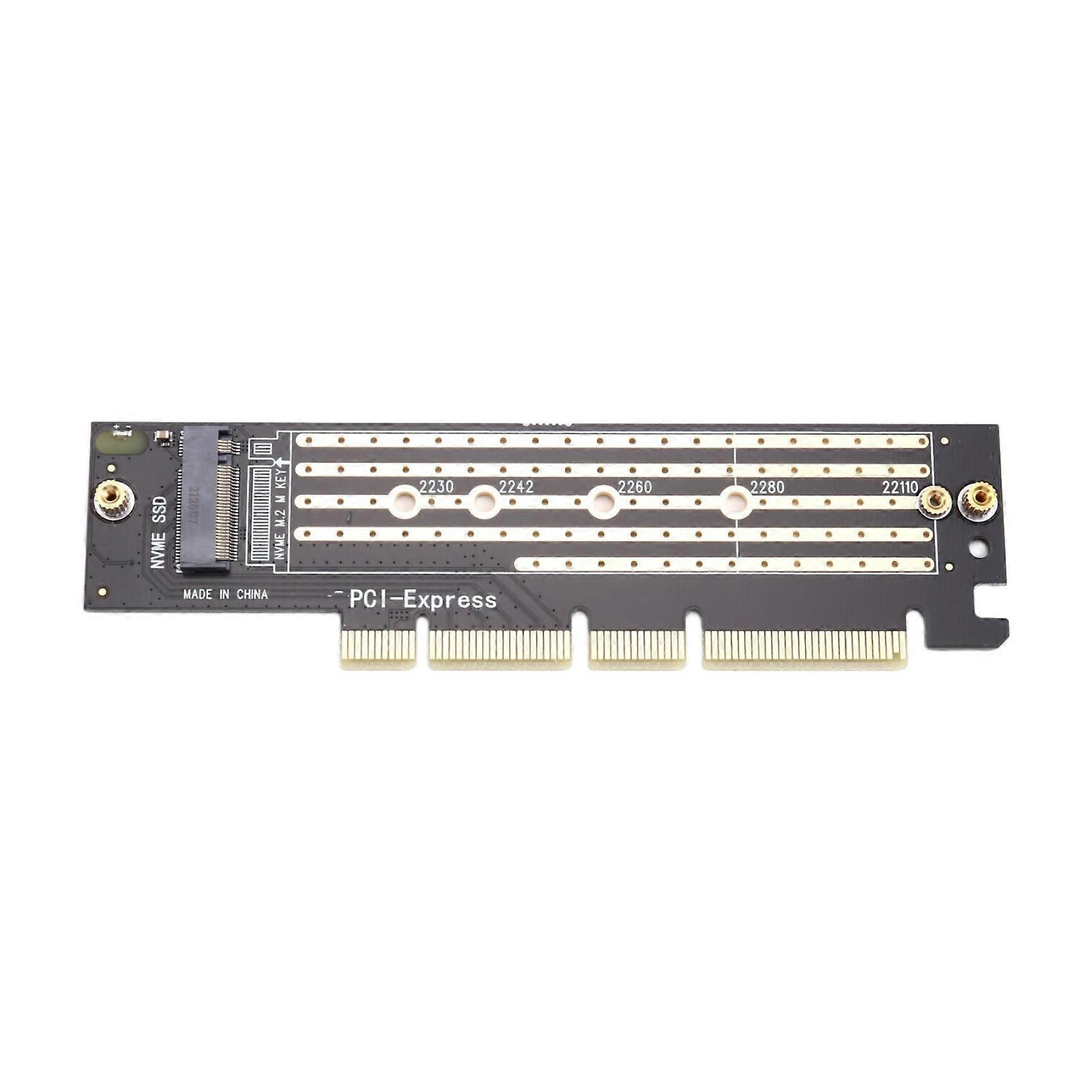 Pcie 4.0 Zu M.2 Nvme Adapterkarte, High Speed 64 Gbit/s, M.2 Zu Pci-e X4 Gen4 Full Speed Ssd Erweiterungskarte Für Desktop-pc
