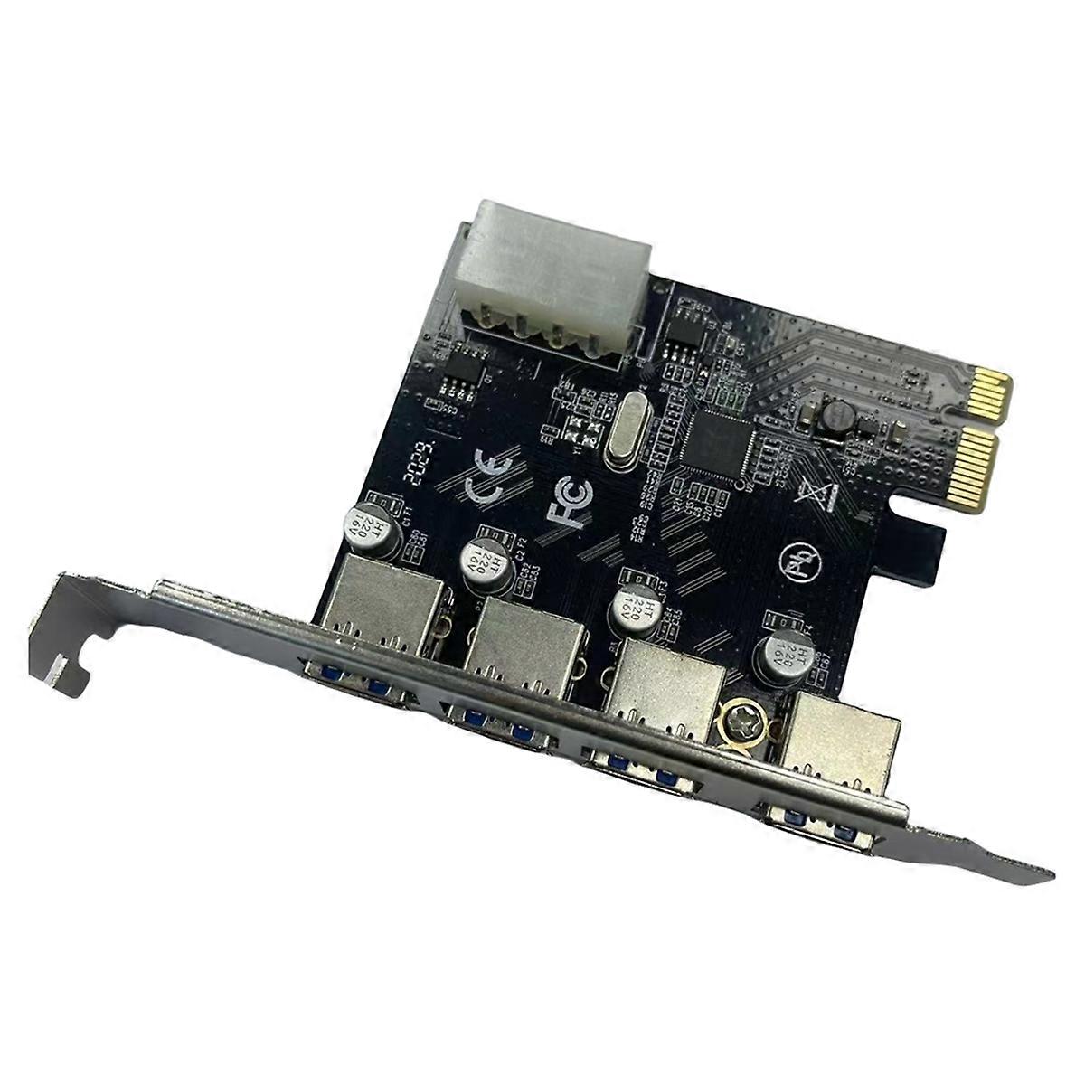 4-port Pci-e Zu Usb 3.0 Erweiterungskarte, Usb 3.0 Pcie 5 Gbit/s Ide Erweiterungsadapter, Pc-netzteil