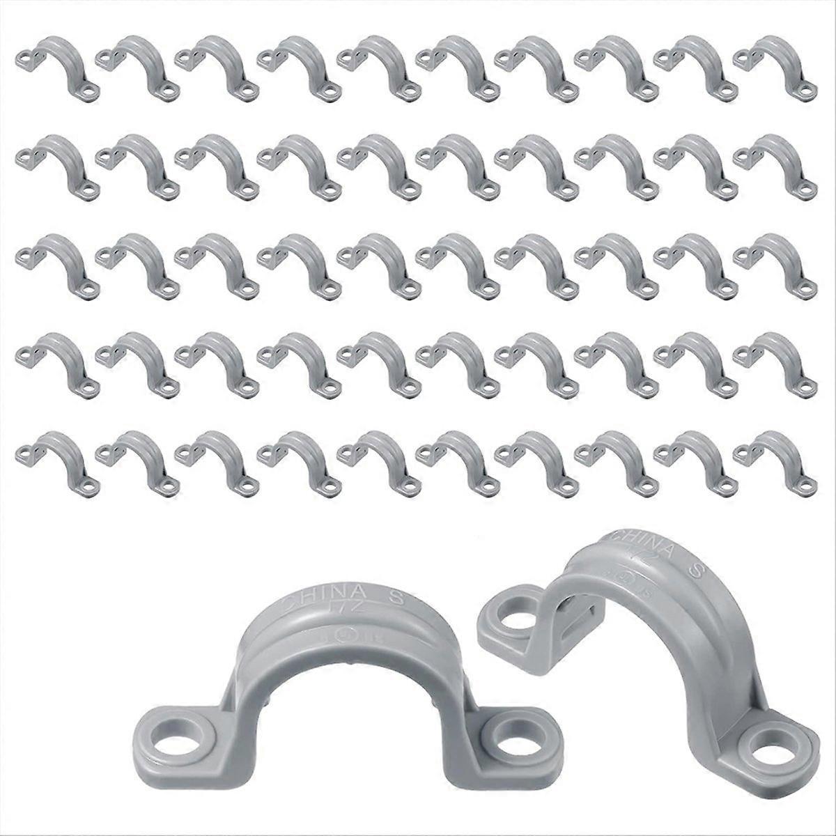 Pvc-rohr Mit Doppelwandigem Kunststoffschlauch Und Schlauchschelle (1/2 Zoll)