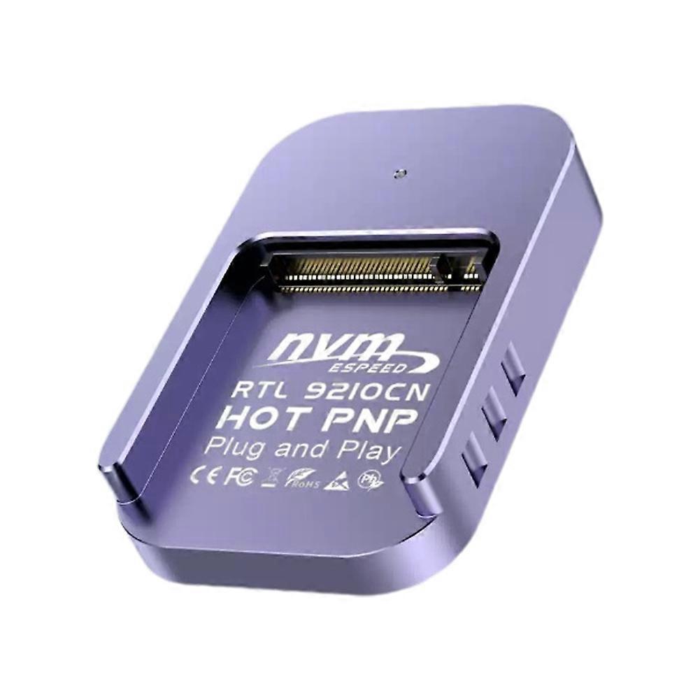 M.2 Nvme Zu Usb-c Pcie Ssd Usb 3.2 Gen2 10 Gbit/s Mit Schreibschutz