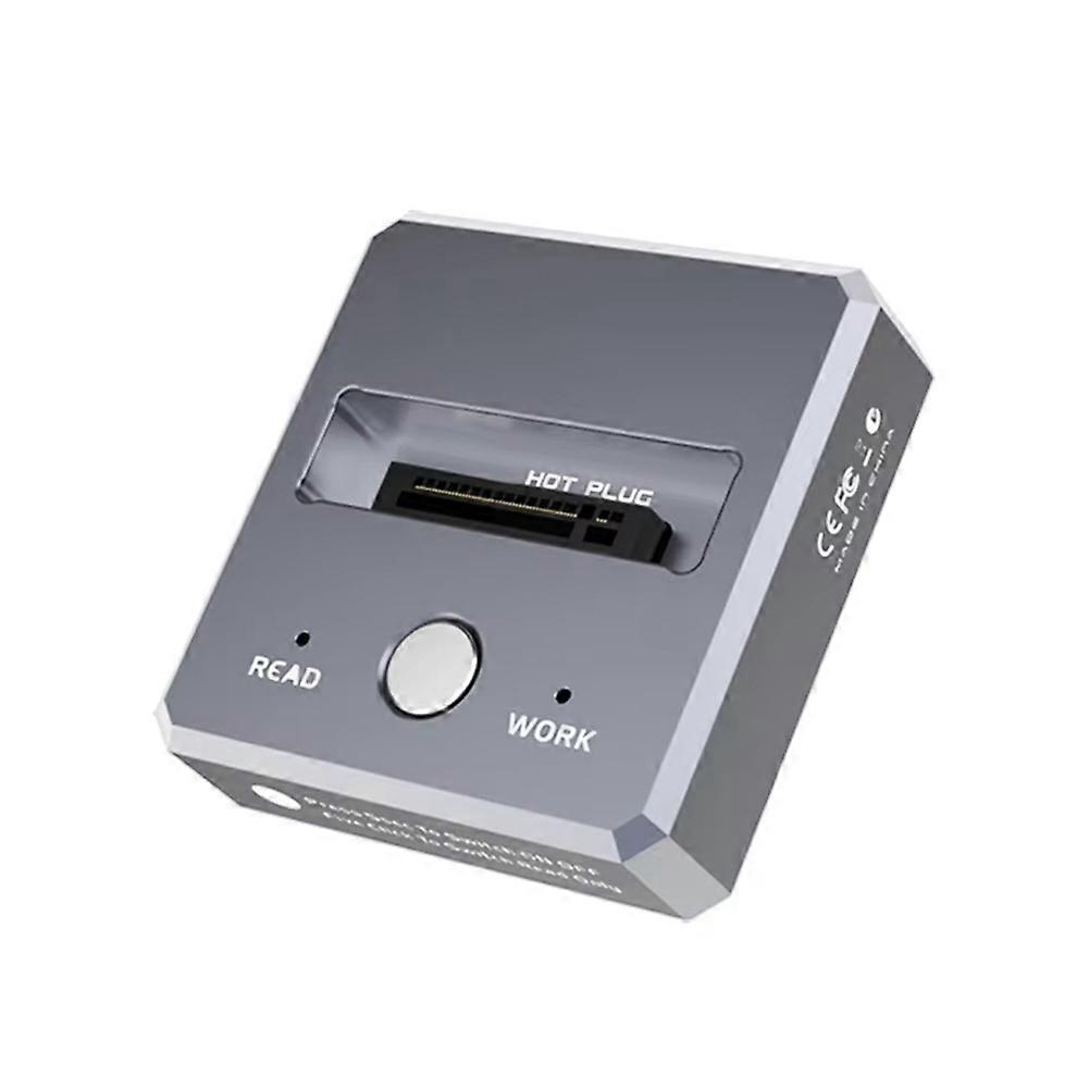 M.2 Nvme/sata Ssd-lesegerät, Usb-c Ssd-dockingstation, Usb 3.2 Gen2 10 Gbit/s Ssd-adapter Mit Schreibschutz