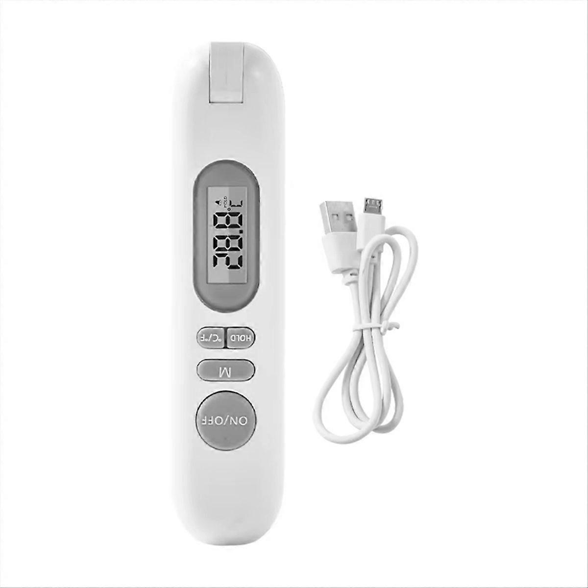 Digitales Thermometer Mit Edelstahlsonde, Lcd-display Zum Grillen, Kochen Und Backen, Usb-ladefunktion, Überhitzungswarnung