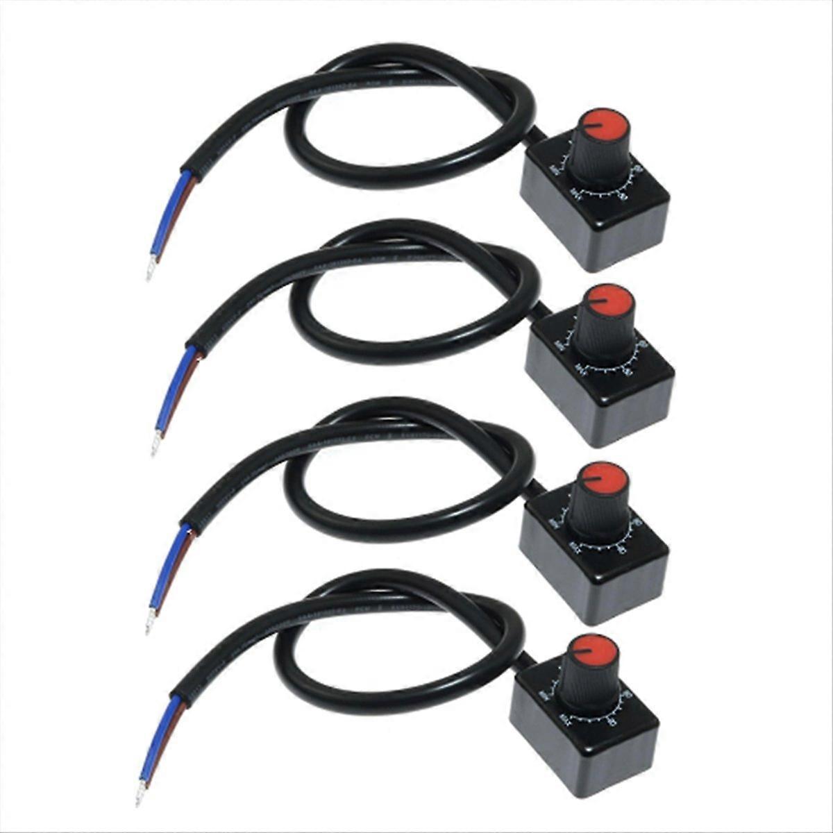 Led-dimmer Mit Dc-taste 0/1-10v, Passiver Niederspannungsdimmer (4er-pack)