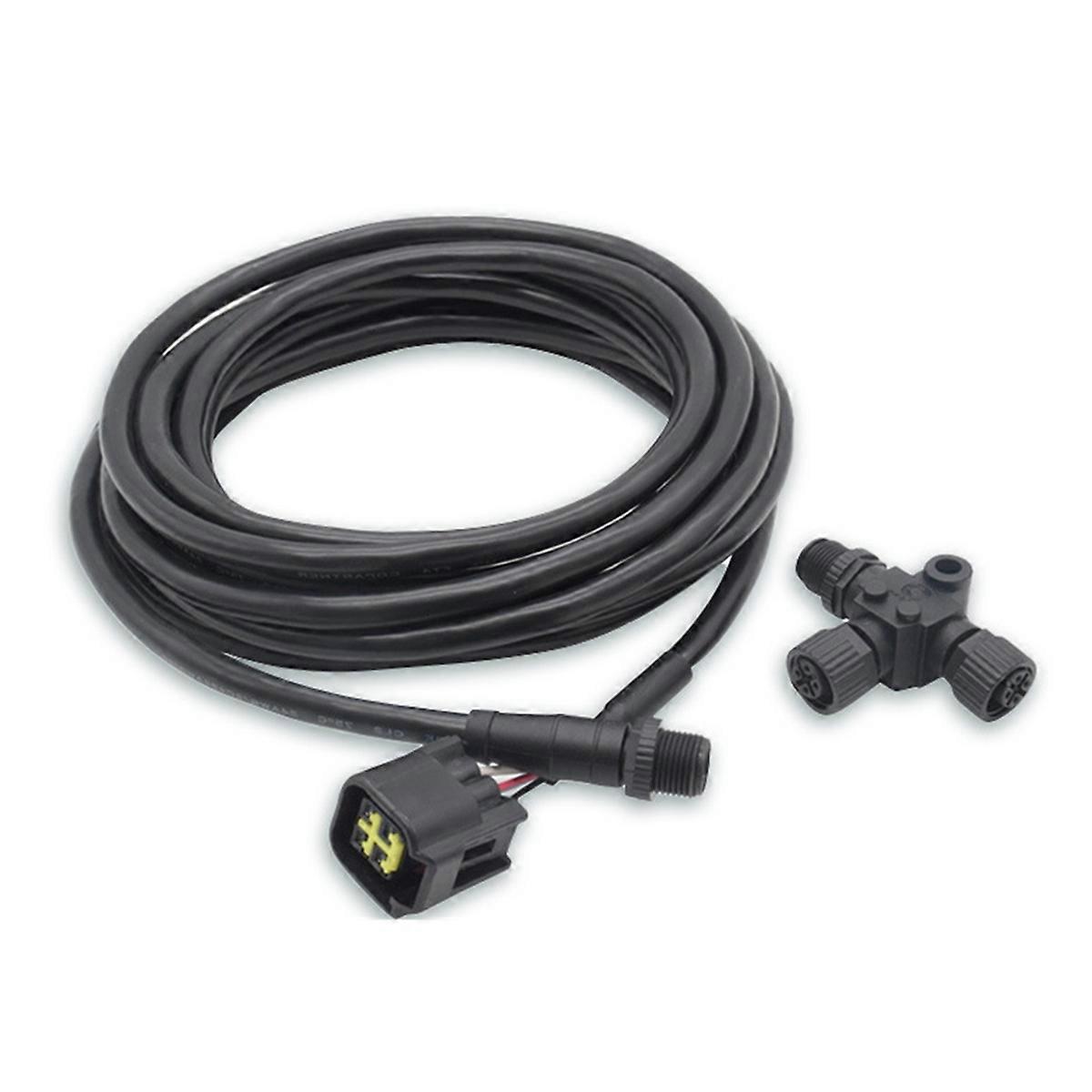 Wasserdichter Nmea2000-stecker In Luftfahrtqualität, Kunststoff-netzwerkstecker, Serie M, 4,5 M Geschirmtes Stromkabel