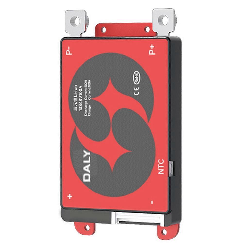 Daly 13s 48v Batteriemanagementsystem Für 18650 Lithium-batterien, Unterstützt Einen Hohen Strom Von 100 A