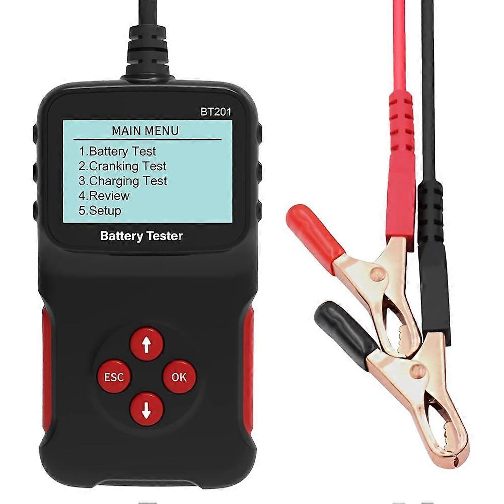 12v Digitaler Kfz-batterietester Für Kfz-batterien Und Lichtmaschinen, Diagnosegerät Und Lasttester Für Pkw, Lkw Und Motorräder