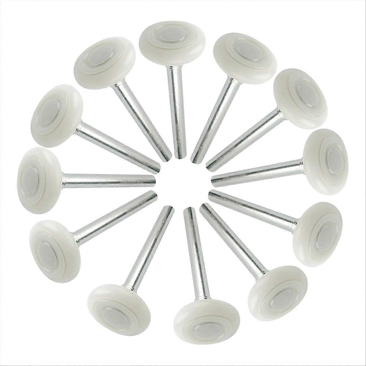 Garagentorrollen, 10 Cm (4 Zoll) Schaft, 12er-packung, 5 Cm (2 Zoll) Geräuscharmes Nylon, 13 Abgedichtete Kugellager, 11 Mm (7/16 Zoll) Durchmesser.