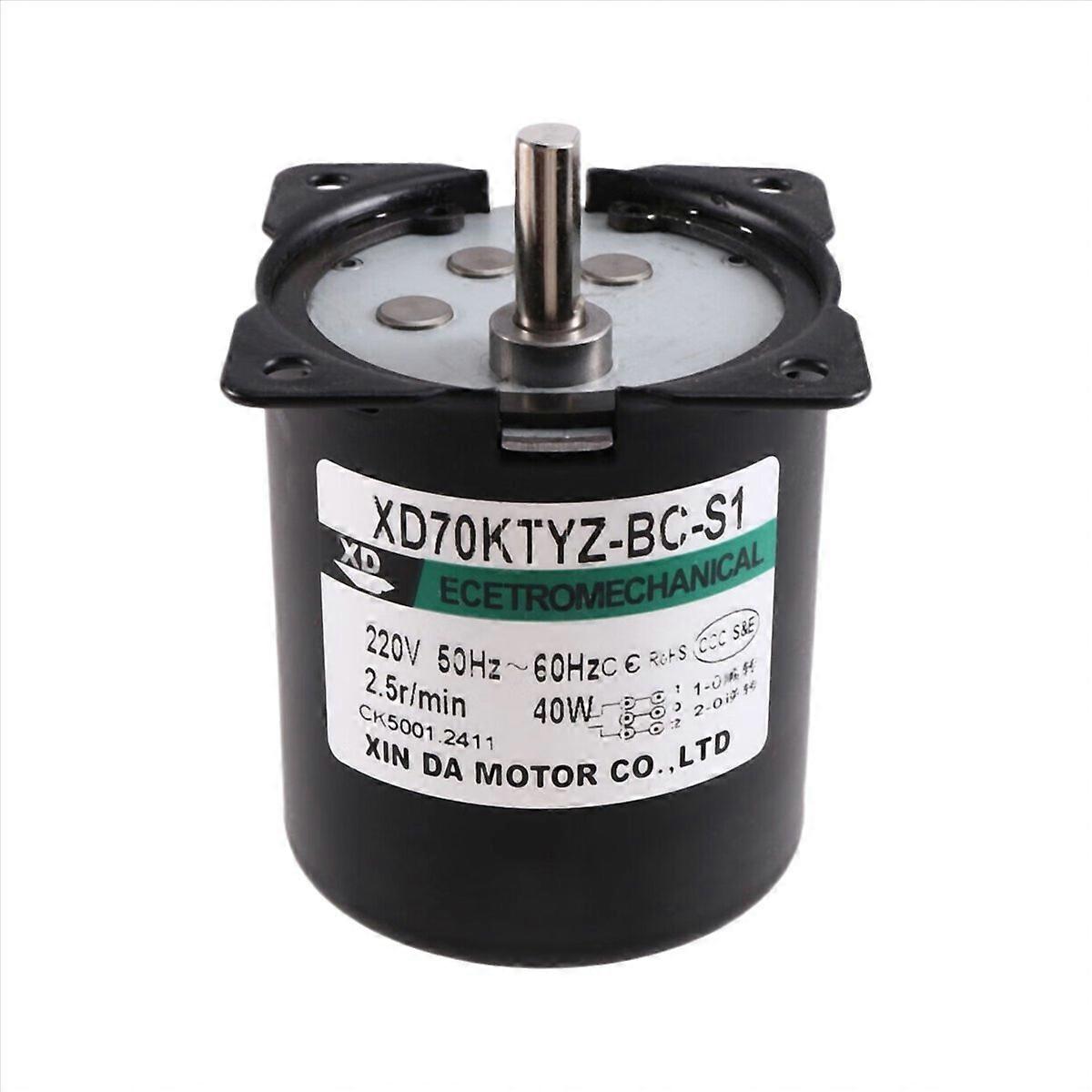 Drehmomentstarker Permanentmagnet-mikrosynchronmotor, 220 V, 70 Kt, 2,5 U/min, Im Uhrzeigersinn/gegen Den Uhrzeigersinn