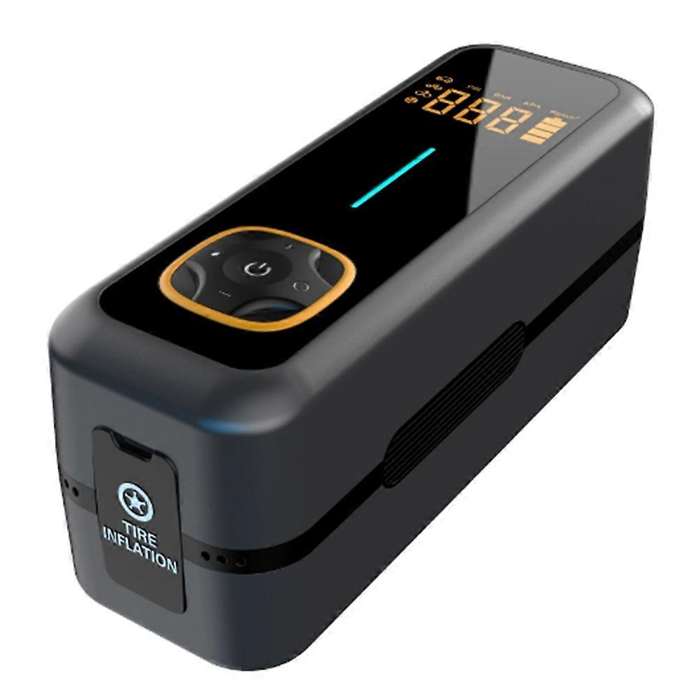 Wiederaufladbare Digitale Luftpumpe Mit Usb-c-anschluss, Wasserdicht, Geeignet Für Autoreifen, Fahrräder Und Sportgeräte