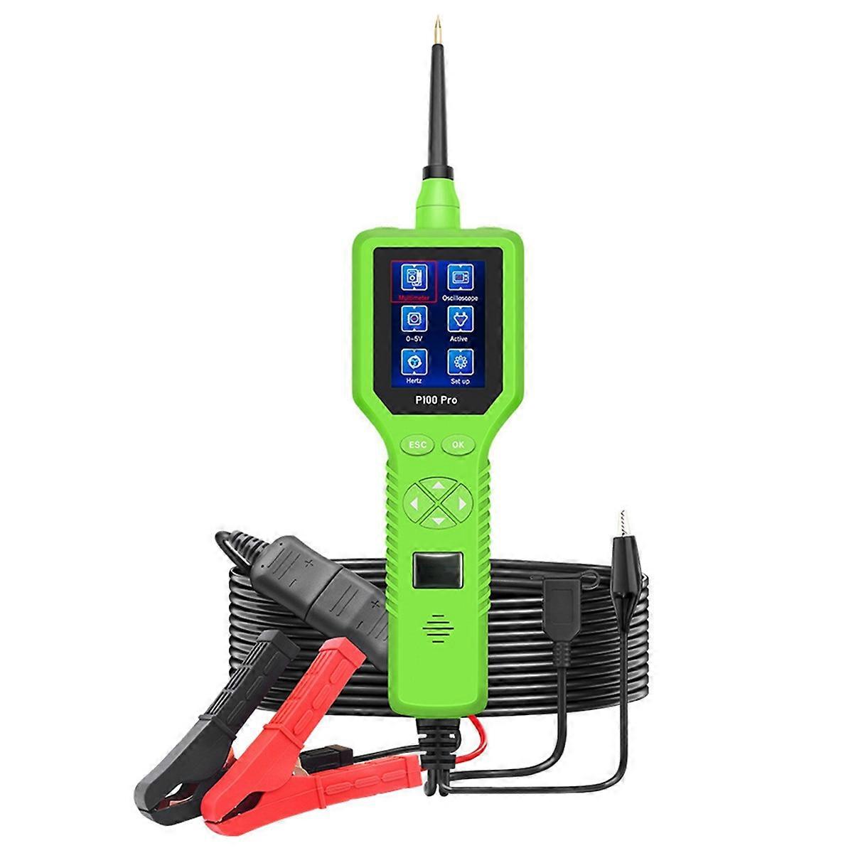 Obd2 12v/24v Stromkreistester Für Pkw Und Lkw P100 – Obd-diagnose- Und Reparaturwerkzeug