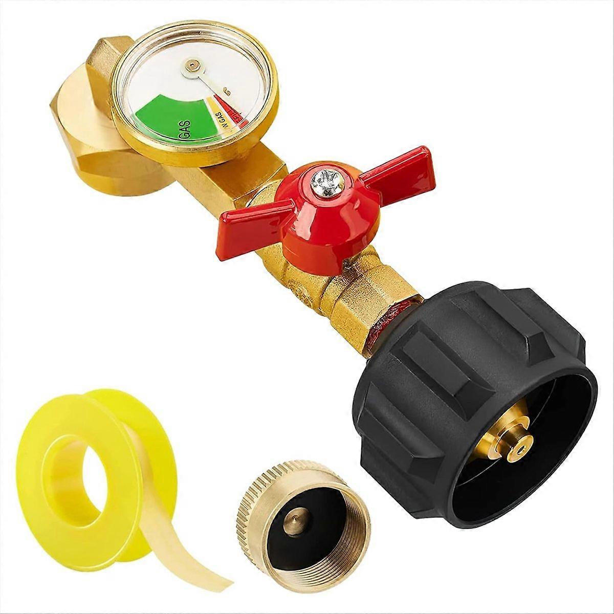 Propangas-fülladapter Für 450-g-(1-lb)-zylinder, 90-grad-propanadapter